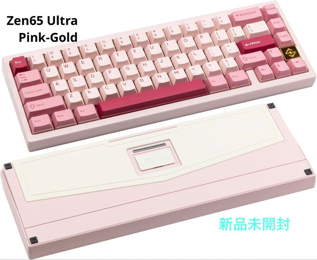 【新品】WOBKEY ZEN65 Ultra Pink-Gold