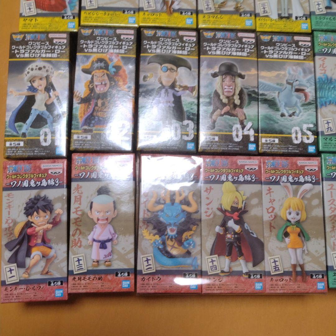 ワンピース ワールドコレクタブルフィギュア　65体セット