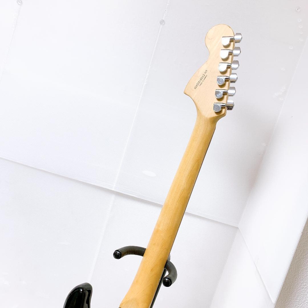 美品 Squier スクワイヤー ストラトキャスター エレキギター ブラック