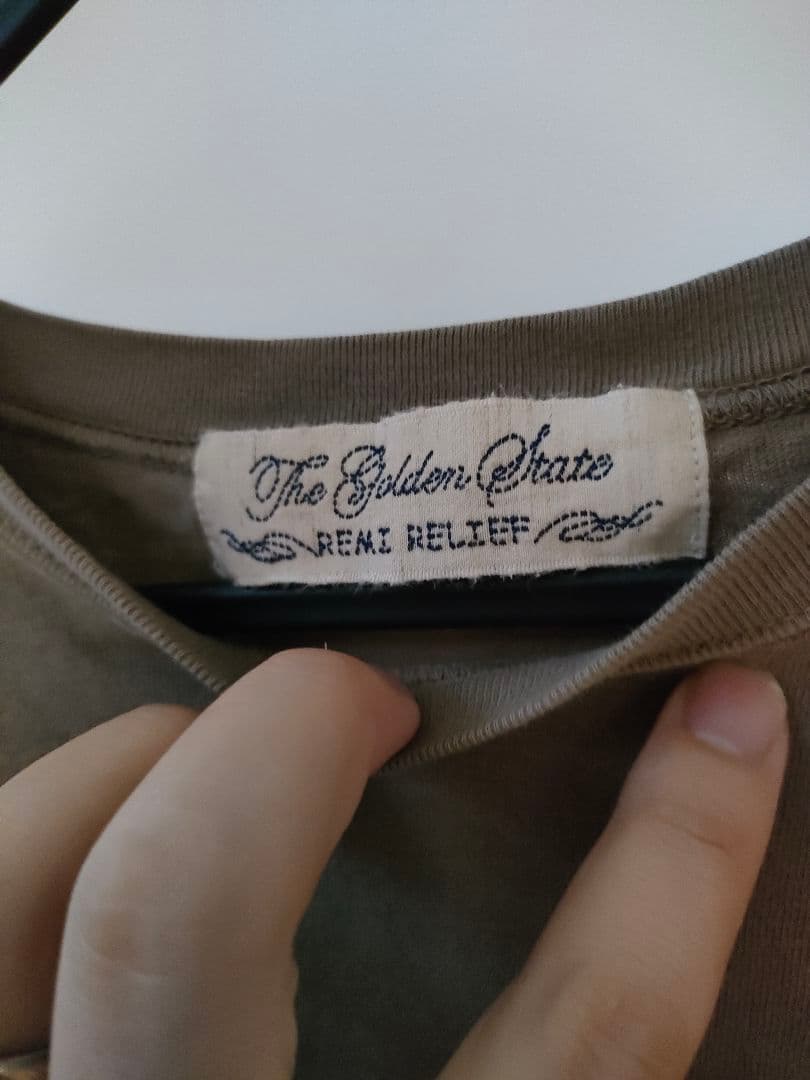 BRIEFING×レミレリーフ　ポケットTシャツ