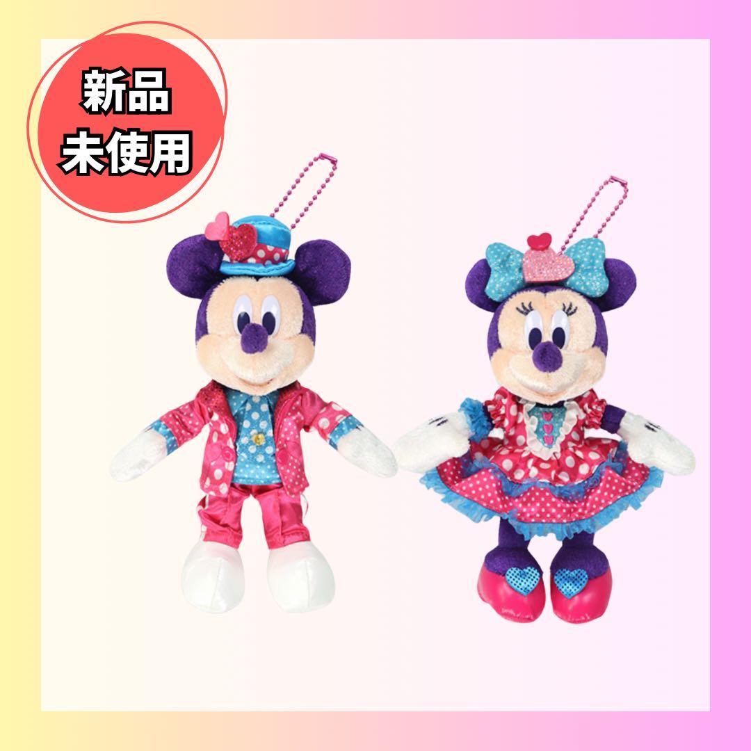【新品未使用】ディズニー　パルパルーザ2026 ミッキーミニー　ぬいぐるみバッチ