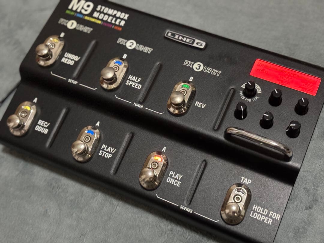 LINE6 M9 Stompbox Modeler エフェクター【ジャンク】