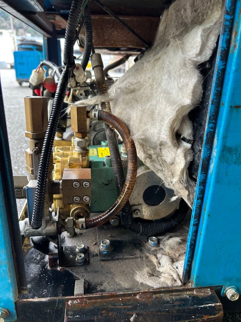 V2★ツルミHPJ-5ESM高圧洗浄機防音ガン・高圧ホース・給排水ホースセット