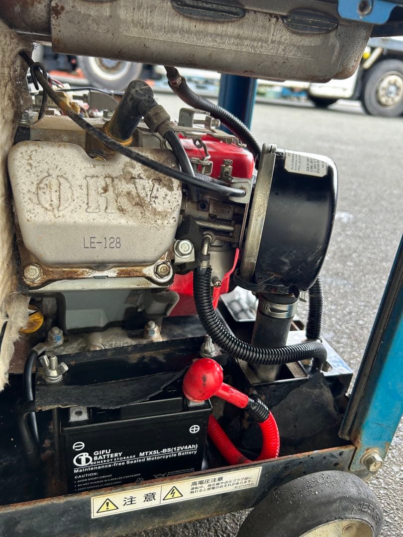 V2★ツルミHPJ-5ESM高圧洗浄機防音ガン・高圧ホース・給排水ホースセット