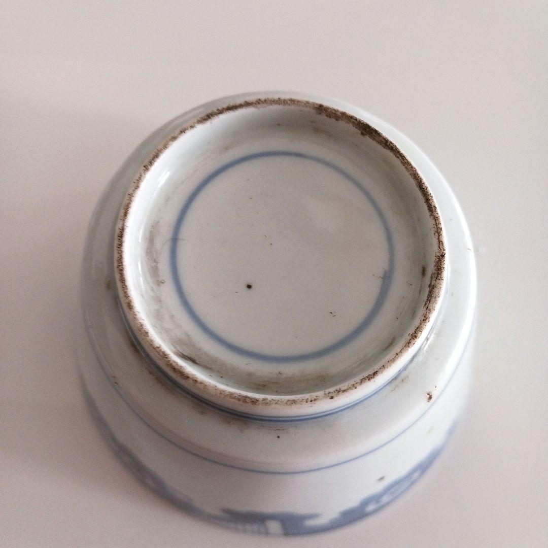 古伊万里　梅に千鳥　柿右衛門