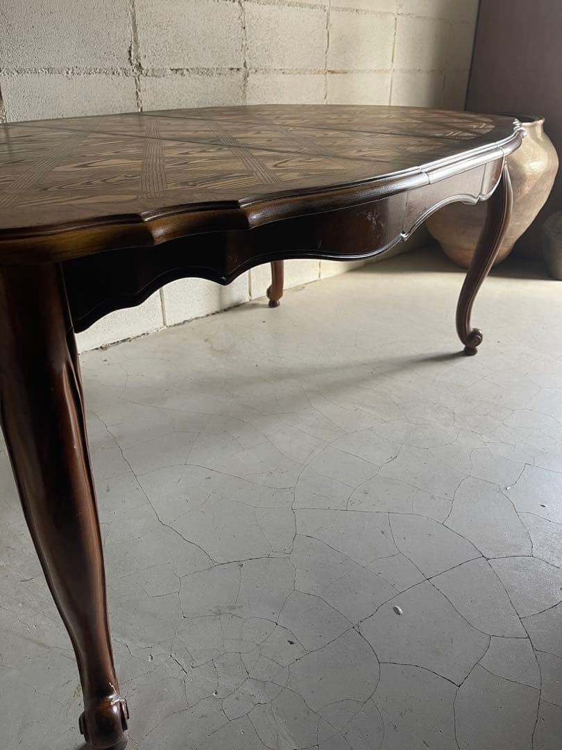 アンティーク　エクステンション ダイニングテーブル