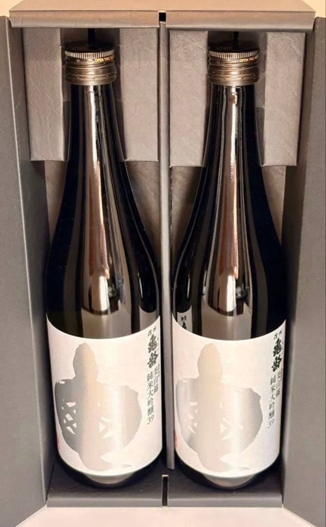 亀齢 美山錦 純米大吟醸39 銀亀 720ml 2本セット