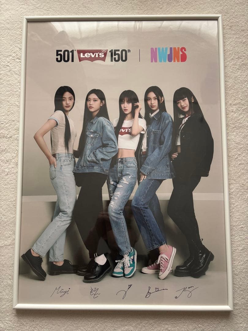 k*o様 NewJeans リーバイス コラボ ポスター