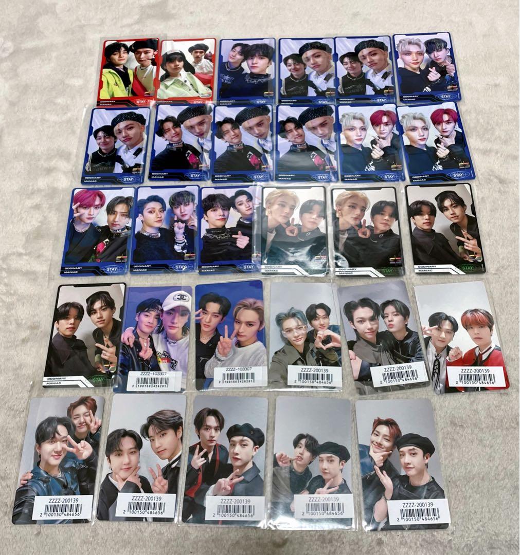 Stray Kids トレカ　oddinary maniac ユニット　グループ