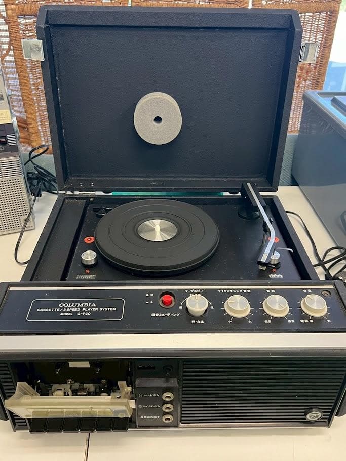 COLUMBIA 　G-20 カセットプレーヤー・レコードプレーヤー