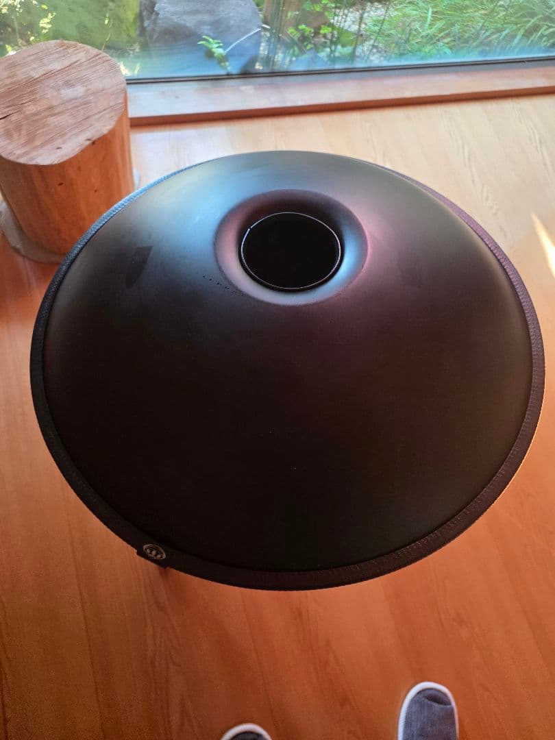 美品✨ハンドパン 22インチ 10音 専用ソフトケース 付き 打楽器