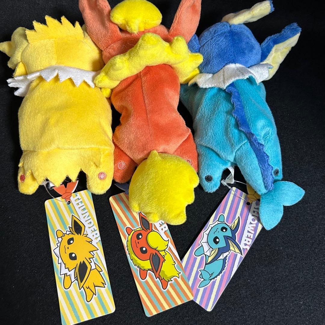 ポケットモンスター ポケモンセンター くったりぬいぐるみ　ブイズ ブラッキー