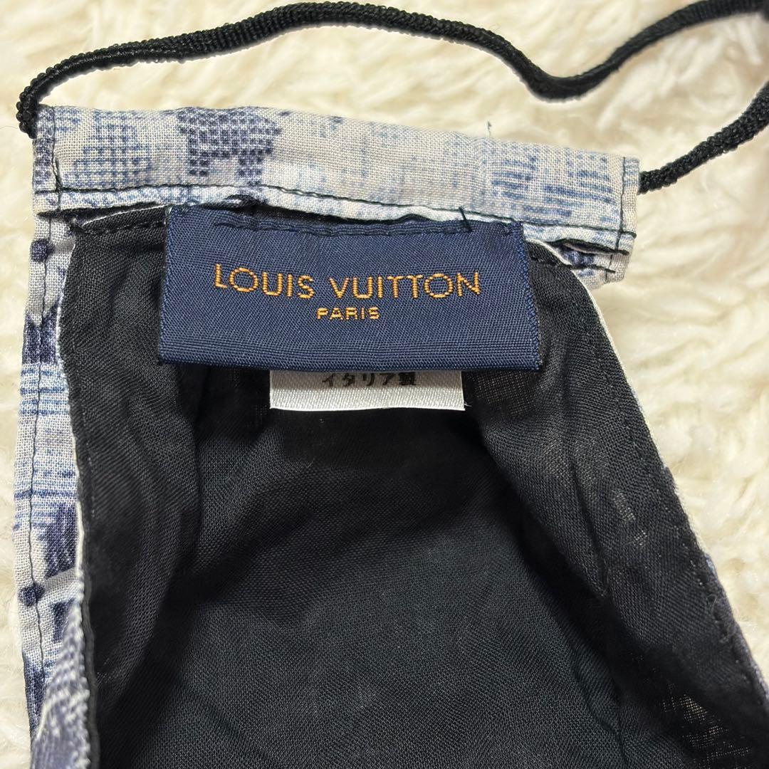 LOUIS VUITTON 良品✨ルイヴィトン モノグラムタペストリー マスク