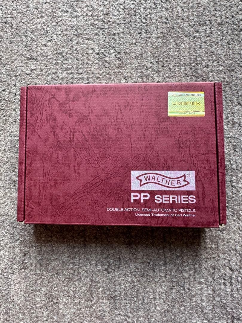 マルゼン　ガスガン　ワルサーPPKS ブラックメタル