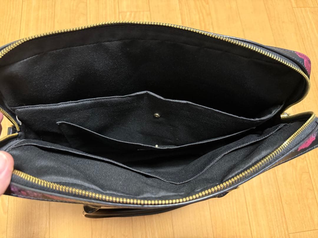 コーチ２wayビジネスバッグ　希少貴重デザイン　超美品　本物