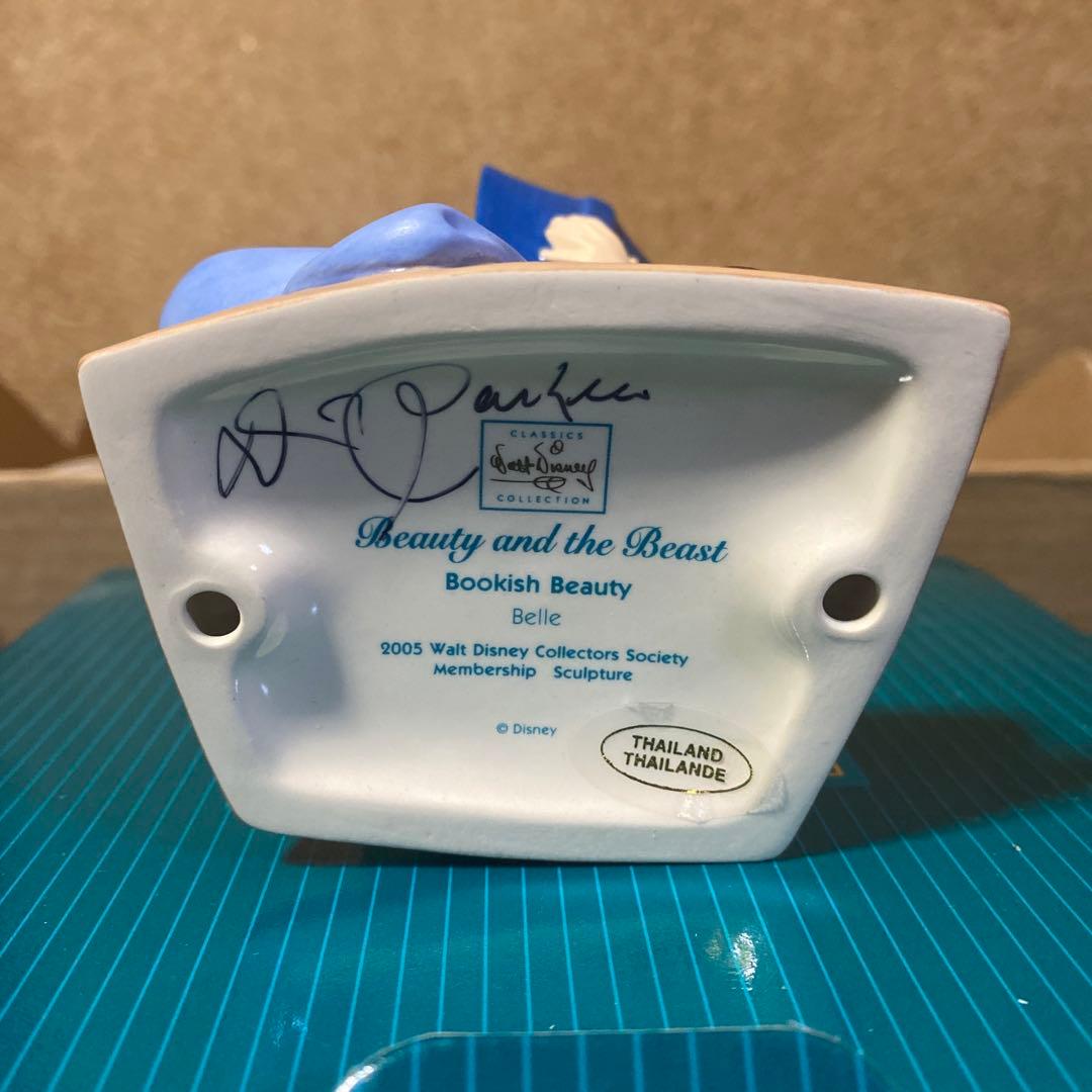 新品 美品ディズニー Wdcc 美女と野獣 ベル 置物 フィギュア 2005年製