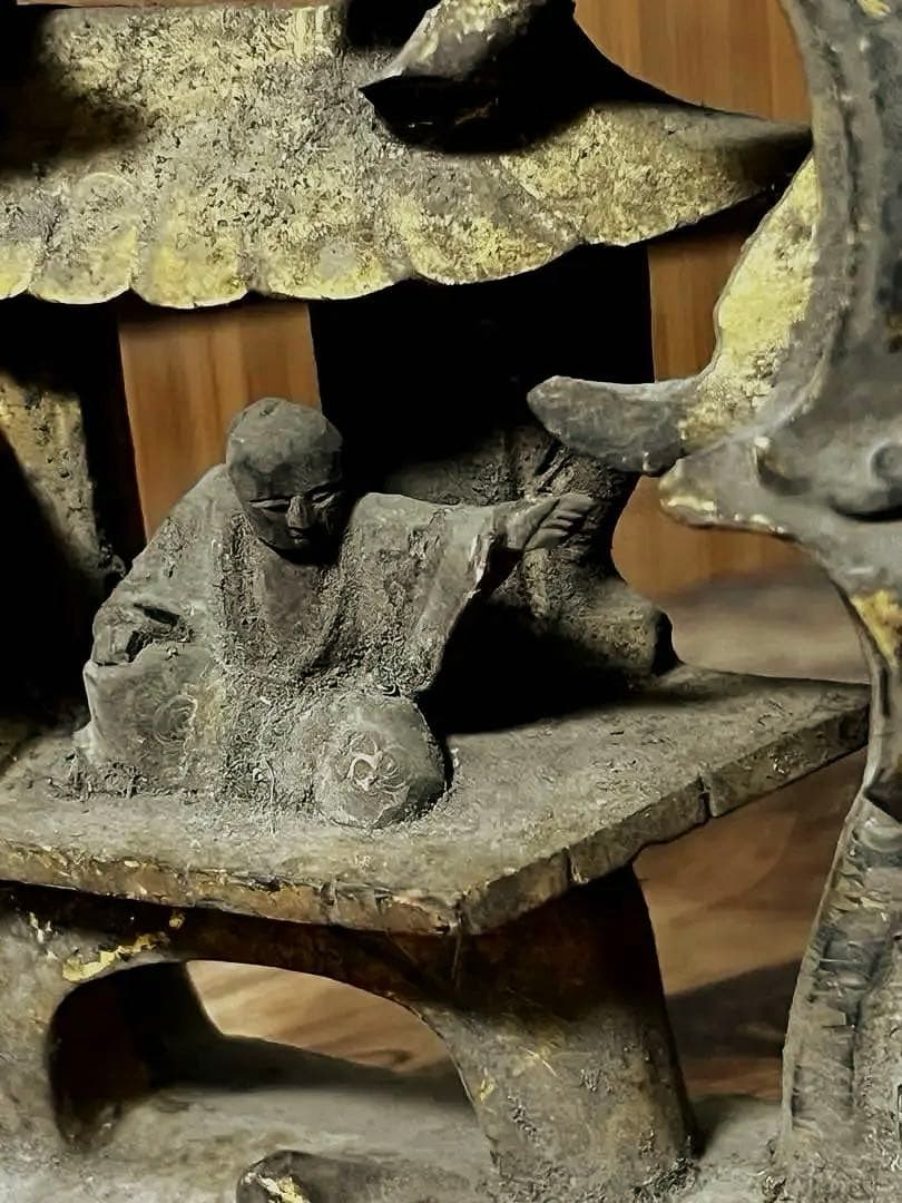 仏教美術 神社仏閣 欄間 残欠 装飾部品 希少 金彩 飾り木彫り