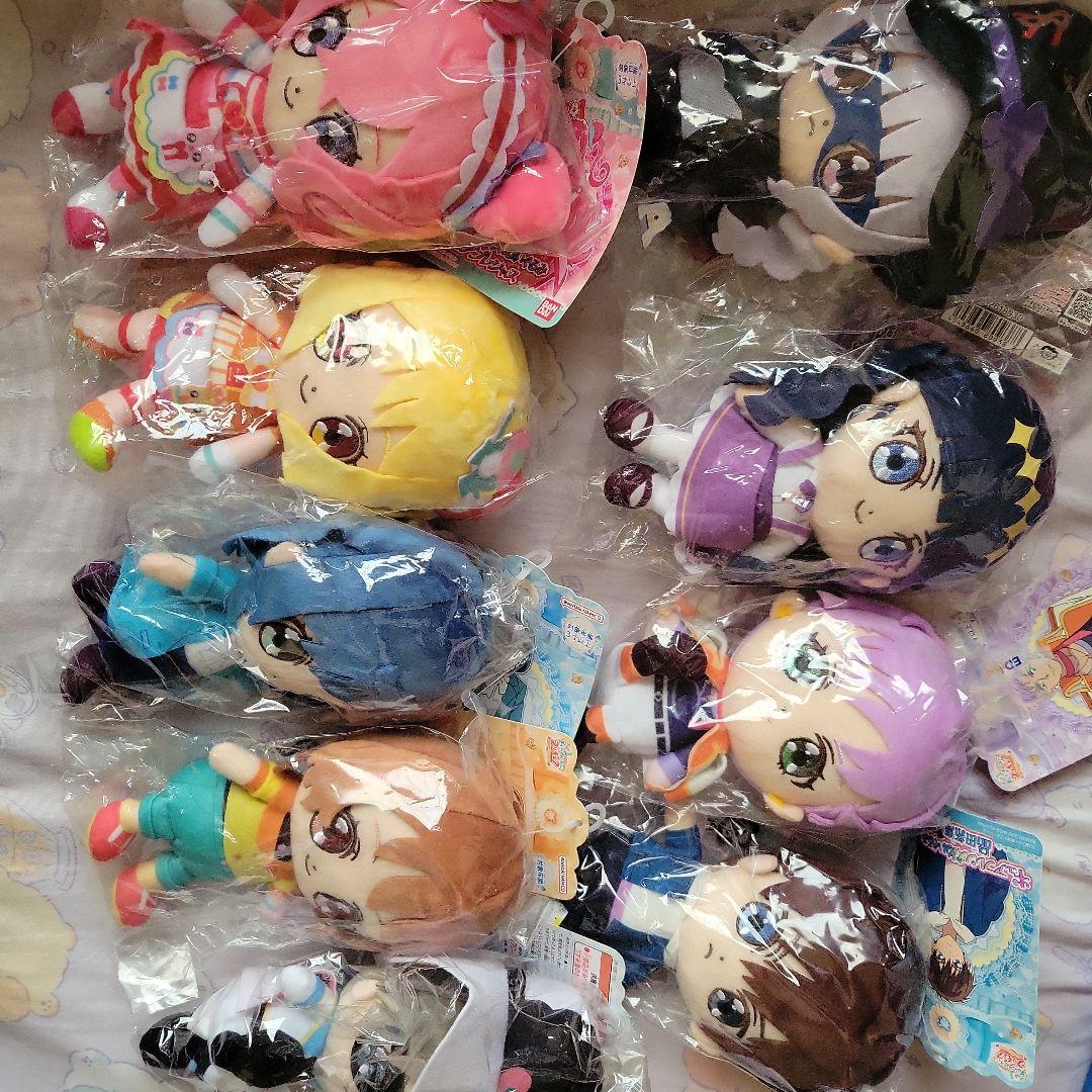 未使用 未開封 デリシャスパーティープリキュア ぬいぐるみ 9点