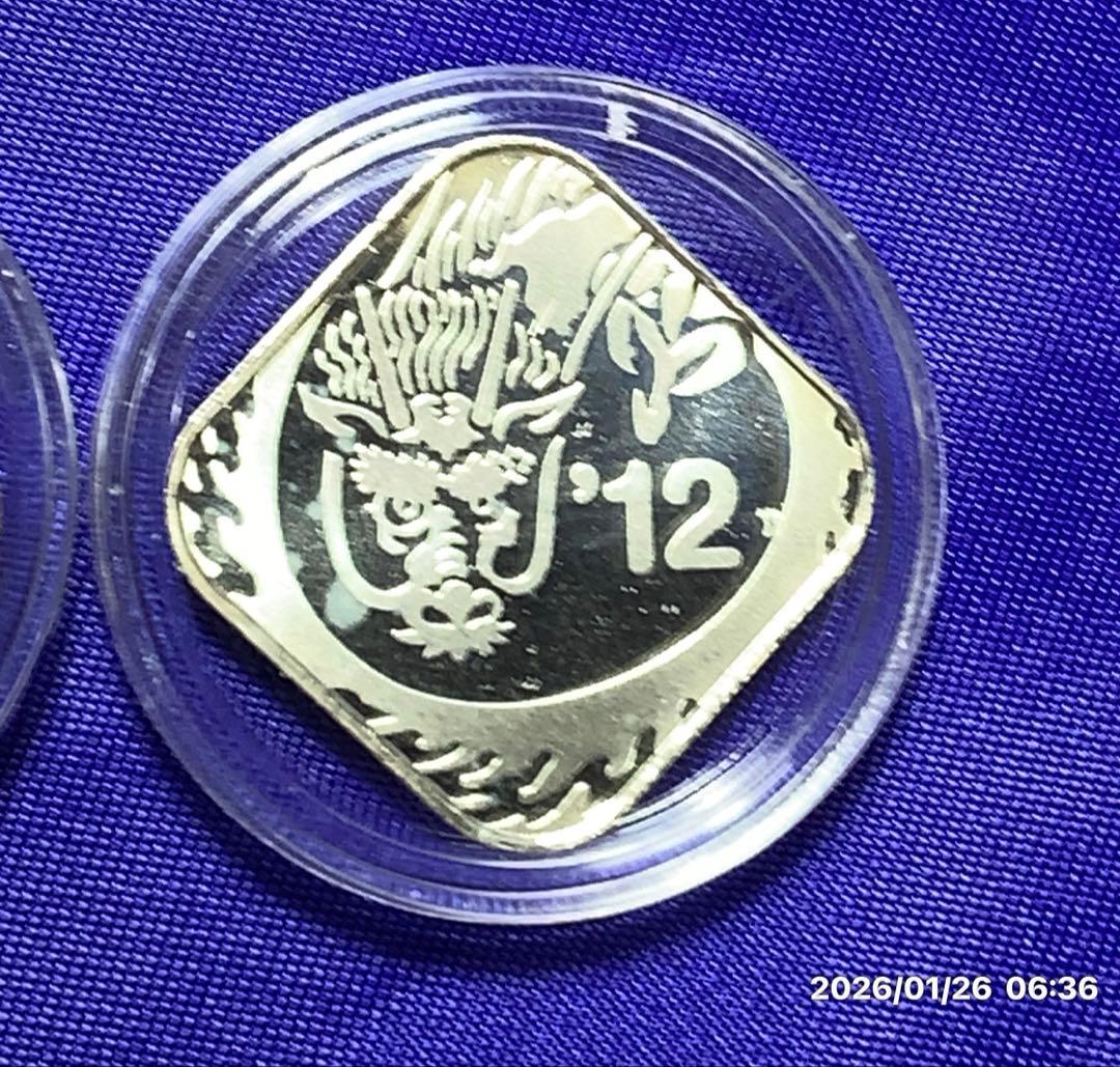 #純銀 #銀fine silver 4.3g x2 アクリルカプセル付 純銀銘板