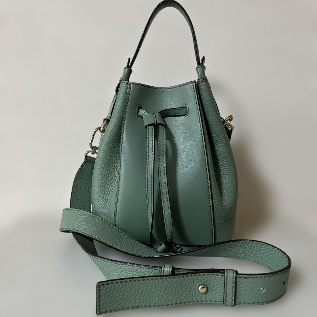 FURLA フルラ ミアステラ ショルダーバッグ 巾着 現行ロゴ