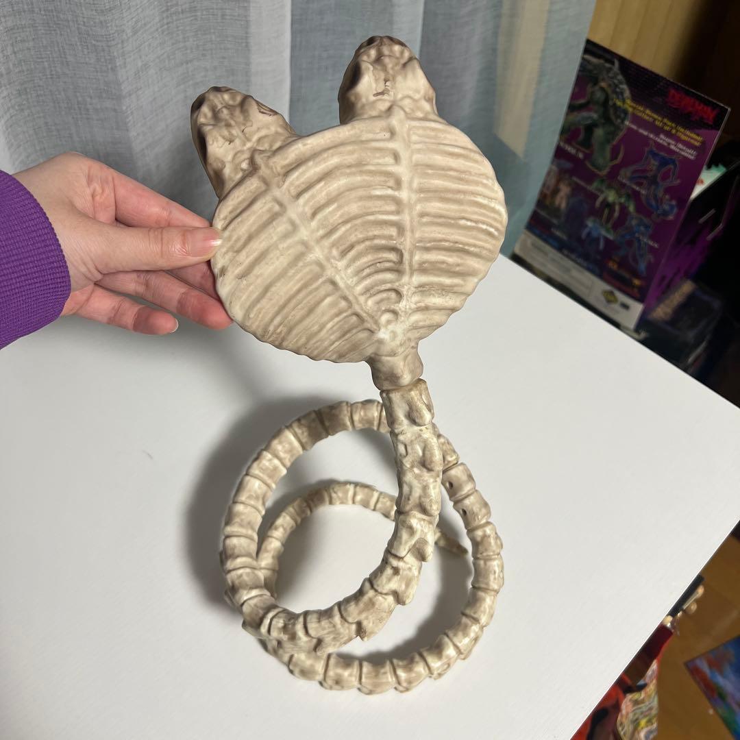 双頭 コブラ 骨格標本 骨 フィギュア ハロウィン