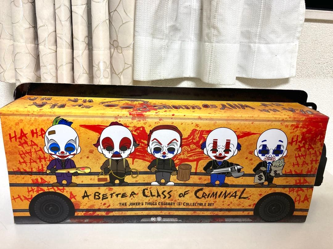 【新品未開封】ダークナイト ジョーカーの銀行強盗フィギュア【コスベイビー】