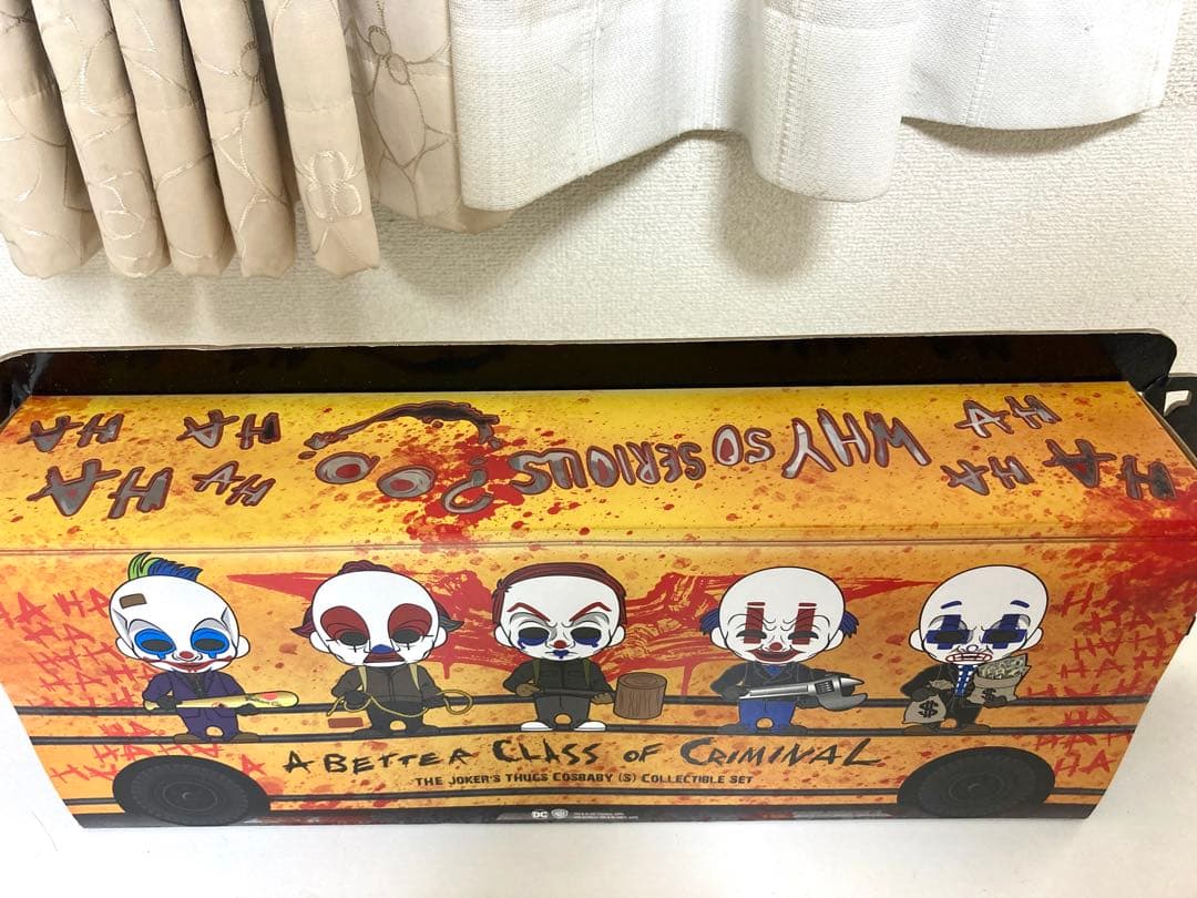 【新品未開封】ダークナイト ジョーカーの銀行強盗フィギュア【コスベイビー】