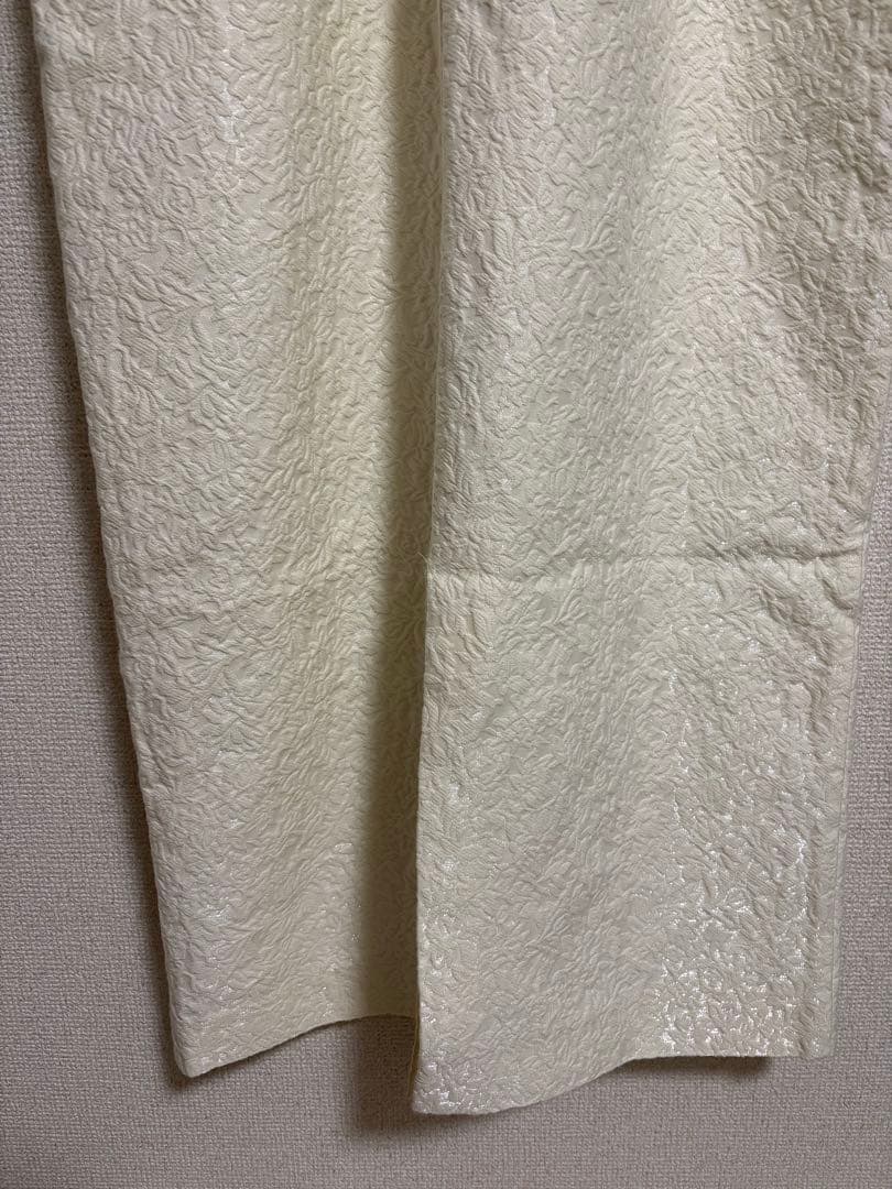 ANDRESD / V line ジャガードドレス　　オケージョンドレス