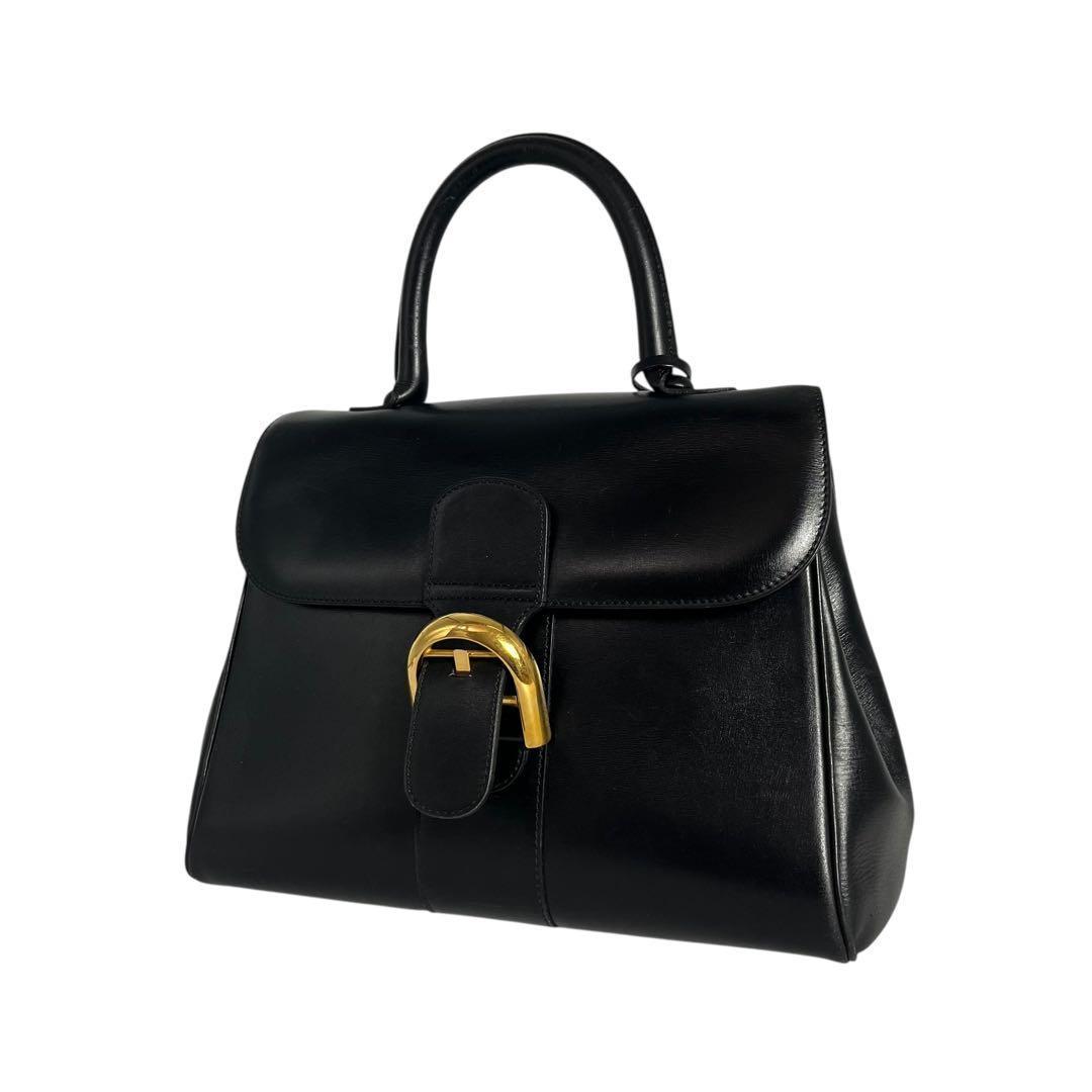 デルヴォー ブリヨン レザー ハンドバッグ トートバッグ トップハンドル レザー