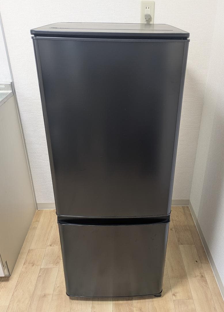 三菱 冷蔵庫 MR-P15EG-B1 （冷蔵100L、冷凍46L）