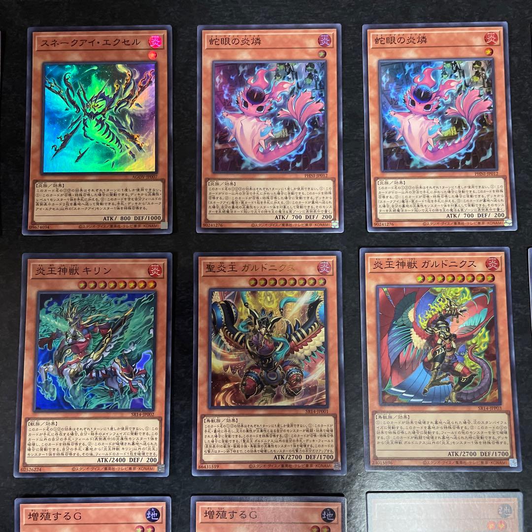 遊戯王デッキ　炎王スネークアイデッキ　ガチ構築　No.1739