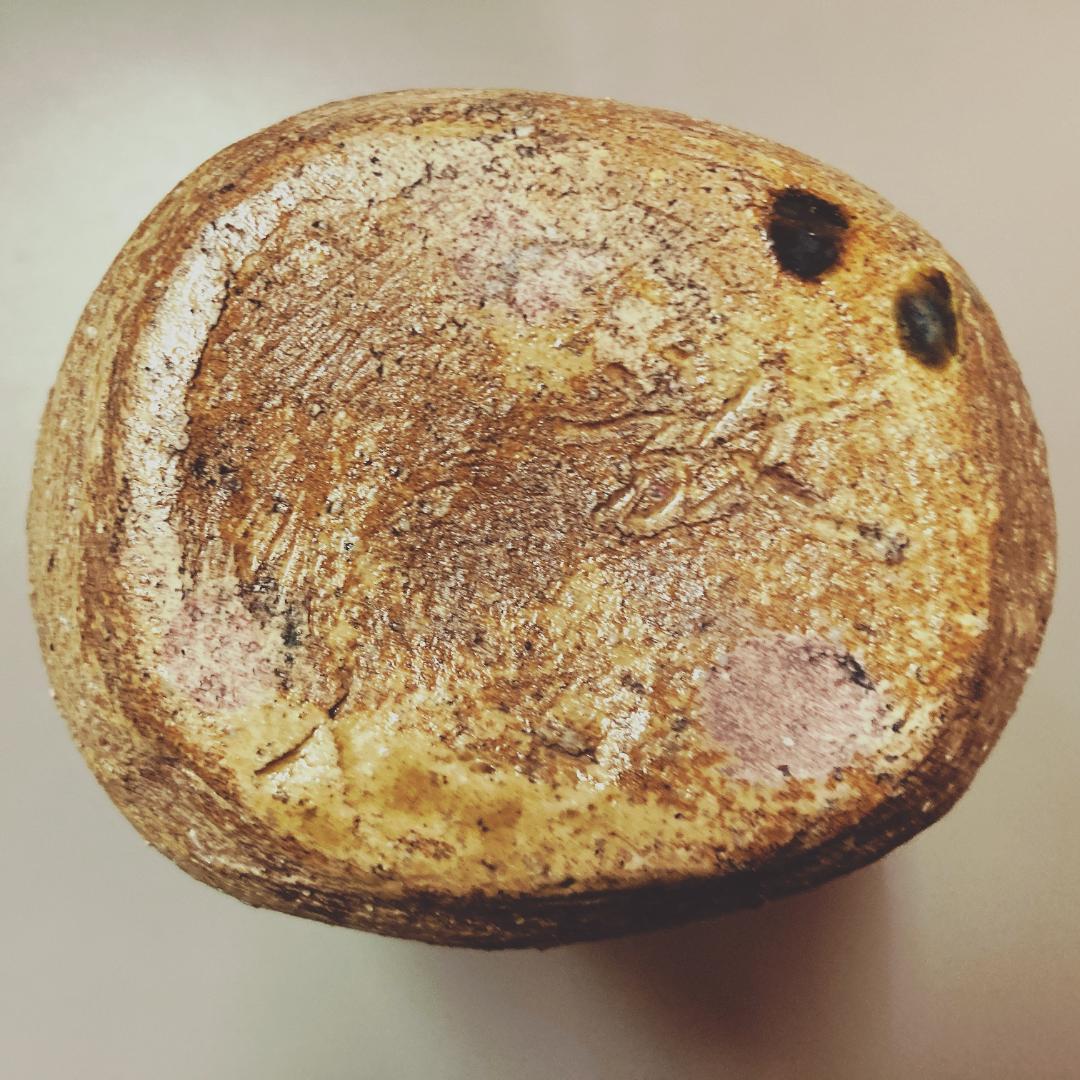 【値下げ】水野敬子 黄瀬戸 花入 【真作保証】