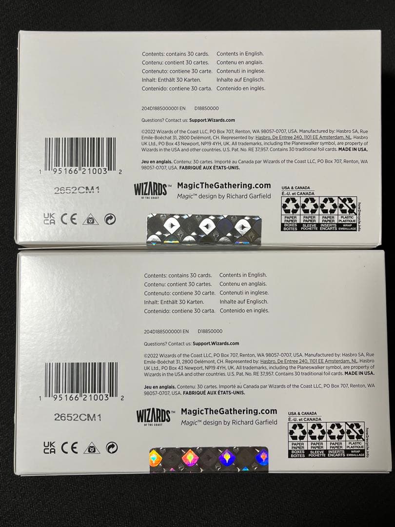 mtg Secret lair 30th Anniversary 未開封2個　②