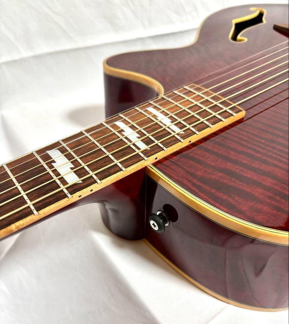 新品弦張替済　Zenn エレアコ ZF33CE fホール グローバーペグ美品