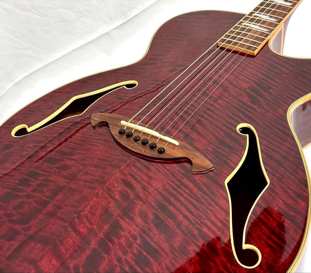 新品弦張替済　Zenn エレアコ ZF33CE fホール グローバーペグ美品