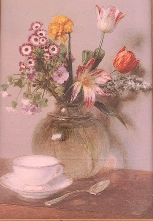 値下げしました！絵画　額縁付　詳細不明