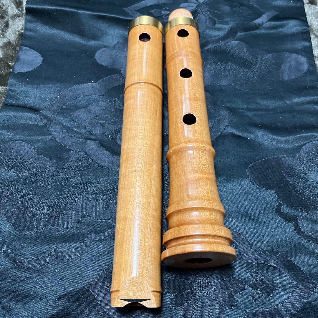 尺八 琴古流 一尺六寸管 木管 【音出し確認済み】