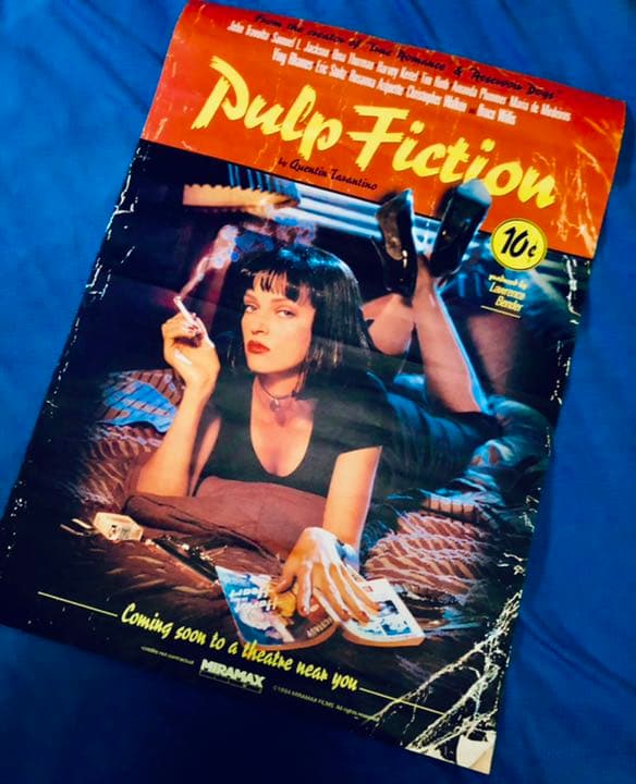 映画パルプ・フィクション　当時物ビンテージ　本物ポスター