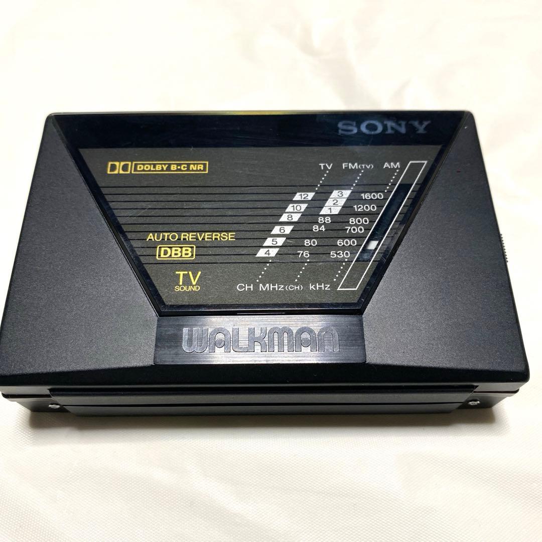 貴重 SONY WALKMAN ソニーウォークマン WM‐F550C 1988年