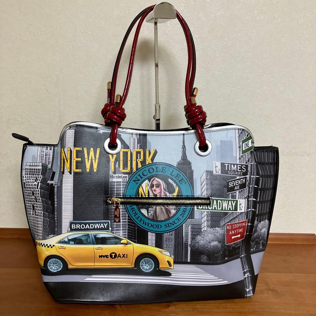 【超美品】✨ニコールリー✨NTW15230トートバッグ　タグ付き