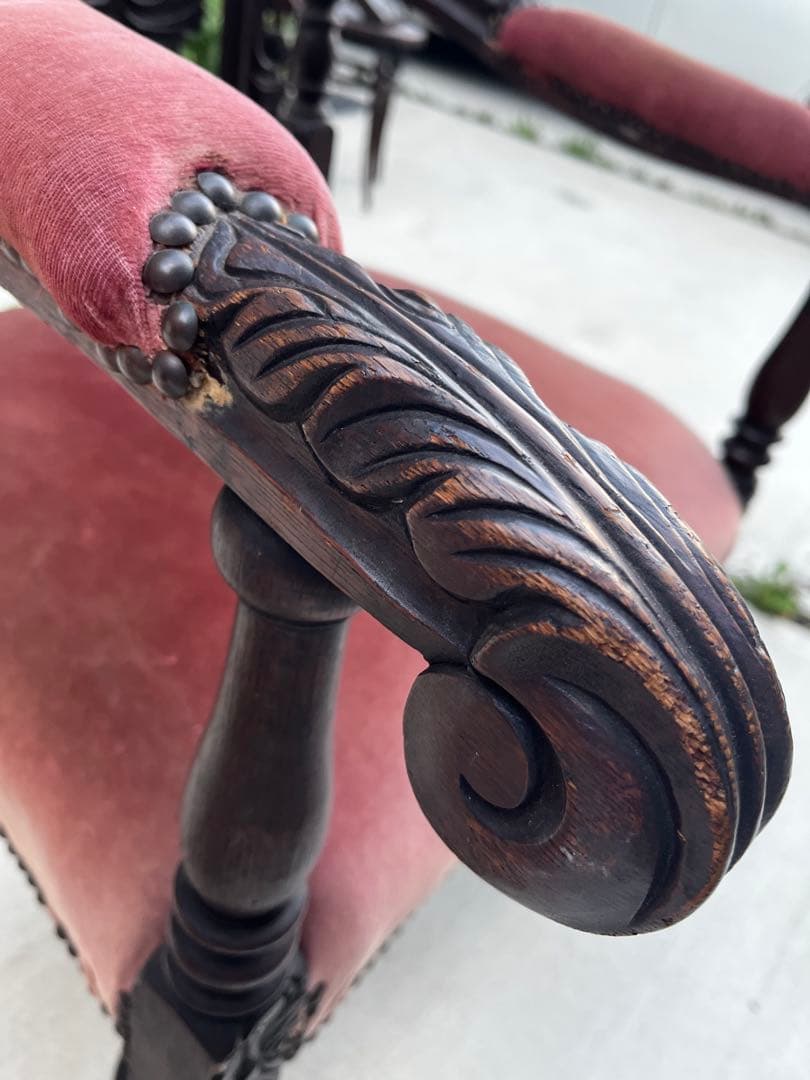 イギリスアンティーク家具　チェア