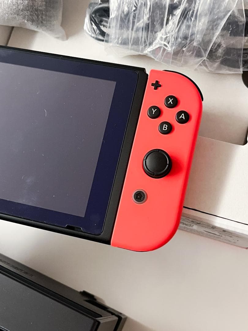 美品 Nintendo Switch 本体 バッテリー強化版