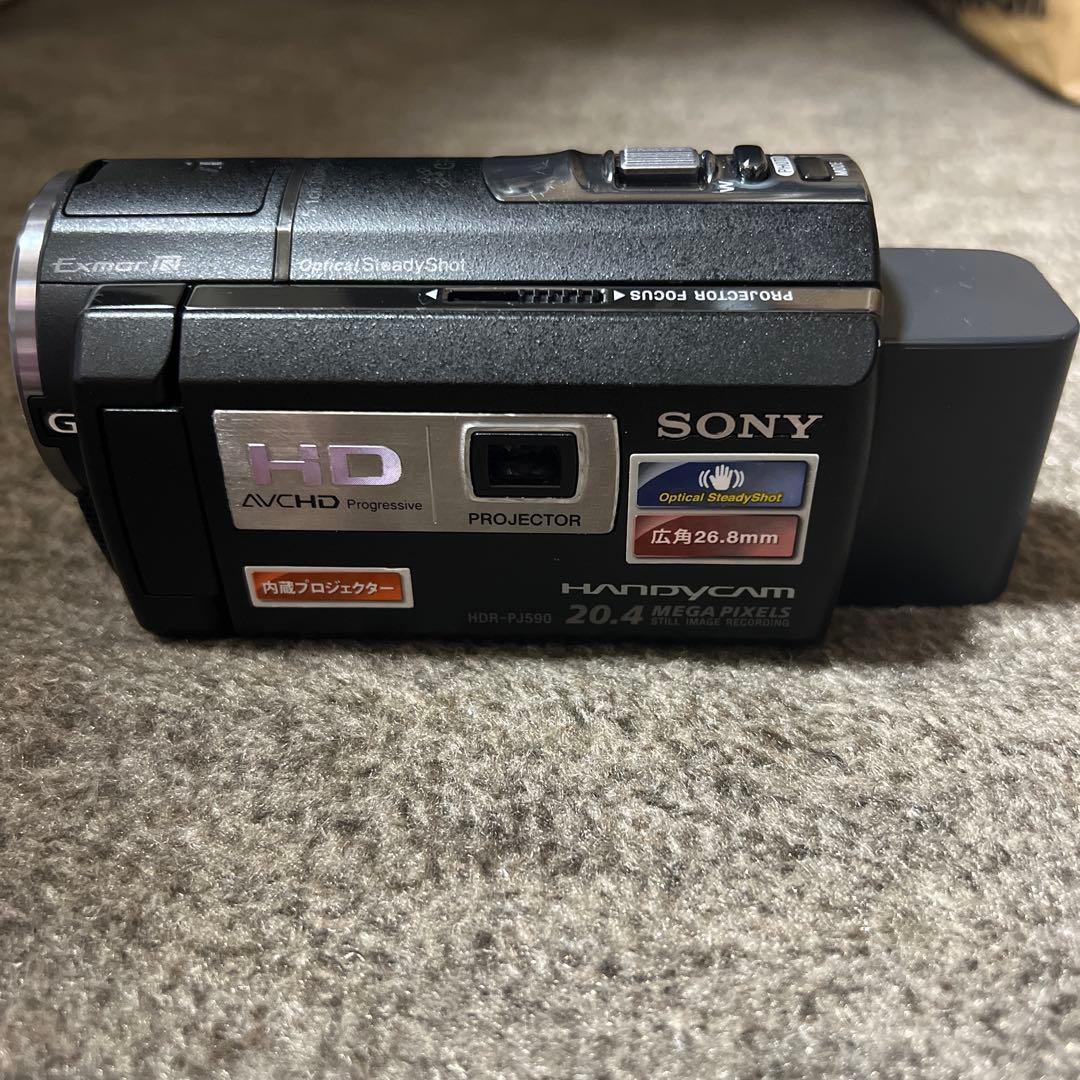 【美品】SONY HDビデオカメラ Handycam HDR-PJ590V