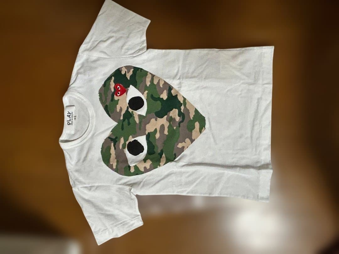 PLAY COMME des GARÇONS 迷彩柄Tシャツ Sサイズ
