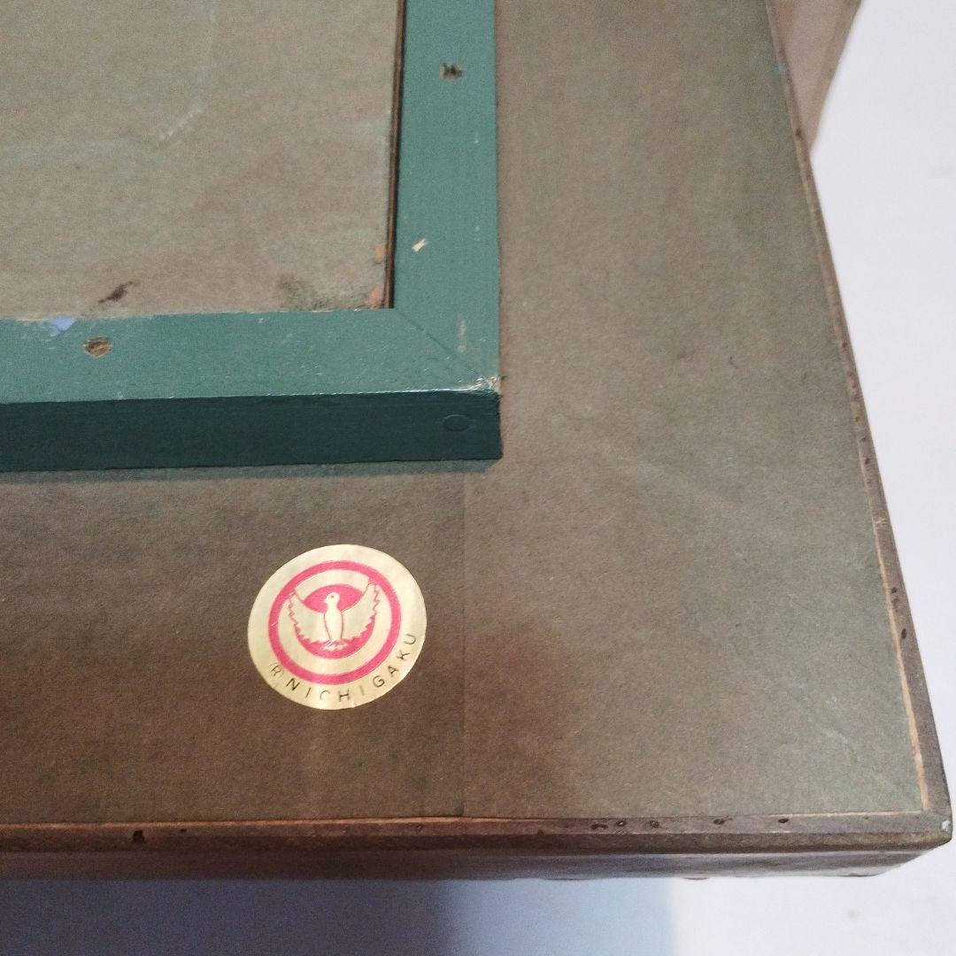 F8号　油絵　ゴールド額縁