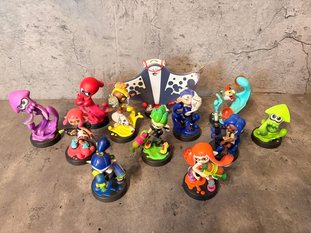 スプラトゥーンキャラクター amiibo 12体セット