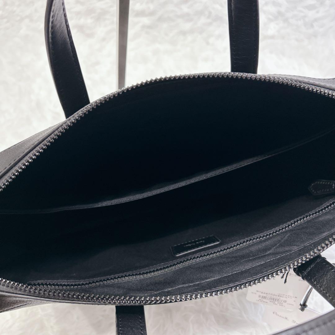 【新品未使用】ポールスミス 本革 ビジネスバッグ 黒