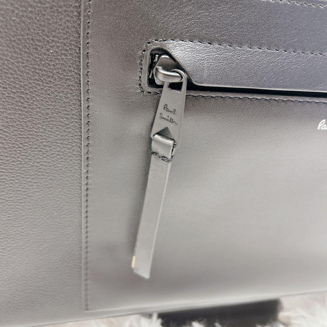 【新品未使用】ポールスミス 本革 ビジネスバッグ 黒