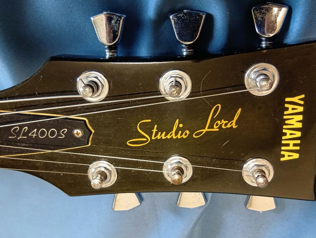 Yamaha sl400s ブラック エレキギター ソフトケース付き