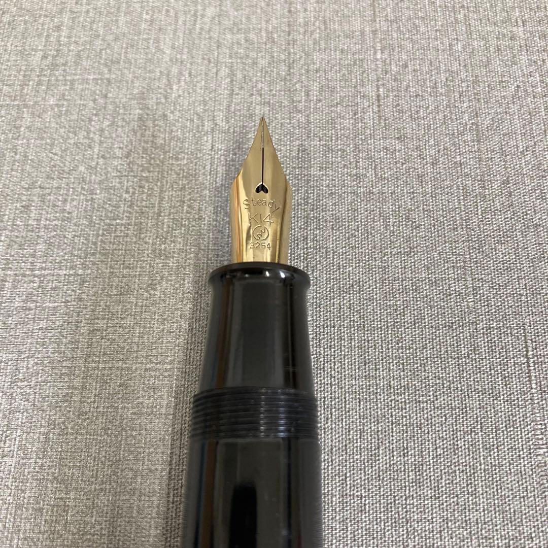 【H】希少✨Steady 万年筆 ペン先 K14 ヴィンテージ アンティーク